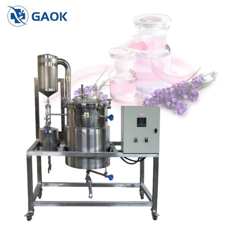 Rose oil extraction