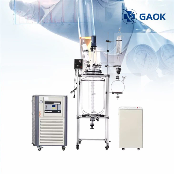 Reactor de vidrio de elevación